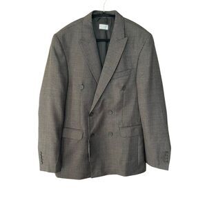 Ron Tomson men's double breasted blazer New with Tags size US 42 CAD-20-8